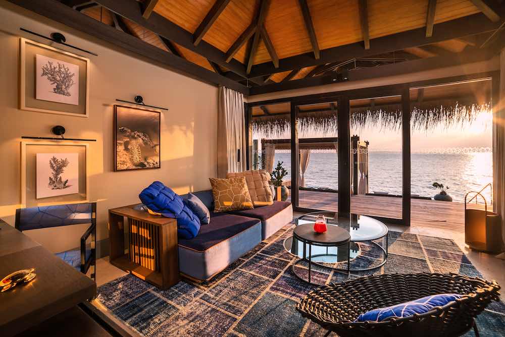 Sunset Deluxe Water Pool Villa at Velaa Private Island thumbnail 6